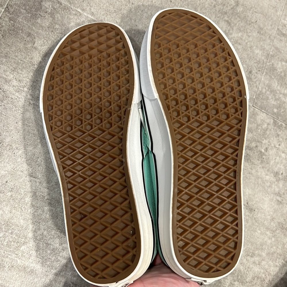 Vans Mint Green Sneakers - Women's 8 - Picture 9 of 9